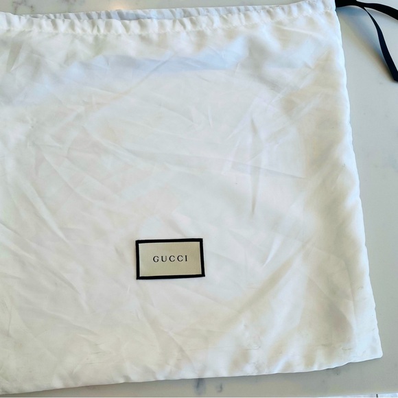 Gucci Ophidia Pouch with GG Supreme Canvas and Brown leather trim ❤️💚 - Picture 6 of 6